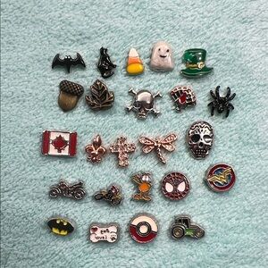 Floating Locket Charms - Halloween / Fall / Canada theme